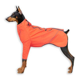 Monkimau Hunderegenmantel Regenjacke für Hunde in Orange XS – Bild 1 von 7