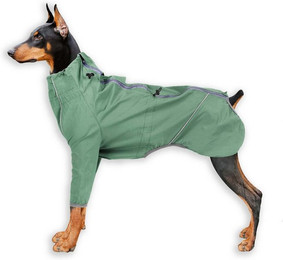 Produktbild von Monkimau Hunderegenmantel Regenjacke Grün XS