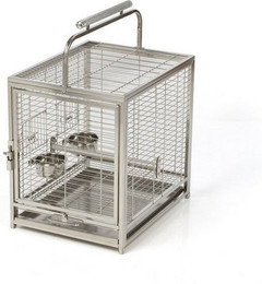 Produktbild von Montana Cages Edelstahl Transportkäfig EVO für Sittiche & Papageien