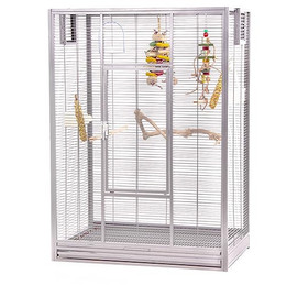 Produktbild von Montana Cages Vogelkäfig Melbourne 80 Platinum