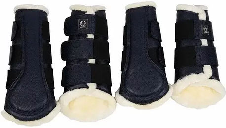 Produktbild von Montar Geschlossene Gamaschen für Pferde aus Leder