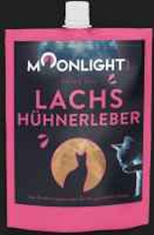 Produktbild von Moonlight-Dinner 60g Feine Jus Katzennassfutter Feine Jus-Lachs Huehnerleber Katzennassfutter 20x 60 Gramm
