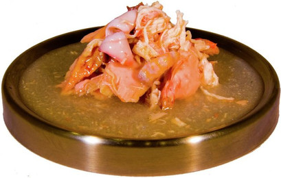 Produktbild von Moonlight-Dinner 80 Gramm Katzennassfutter 24 x 80 Gramm Nr. 3 Huhn, Shrimps und Thunfisch