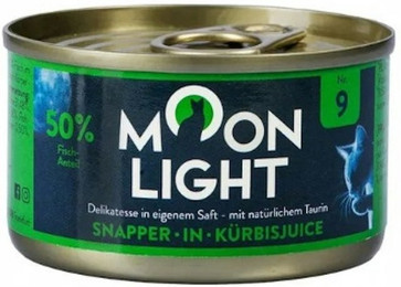Produktbild von Moonlight-Dinner 80g  Katzennassfutter Nr.9 Snapper Kuerbisjuice Katzennassfutter 24x 80 Gramm