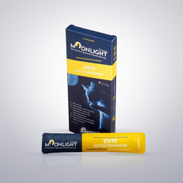 Produktbild von Moonlight Filetcreme Ente mit Katzenminze - 4 x 15 g