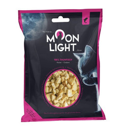 Produktbild von Moonlight Katzen Snack Croutons 100% Thunfisch gefriergetrocknet - 23 g