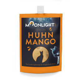 Produktbild von Moonlight Katzen Snack Feine Jus Huhn mit Mango 1 x 60g