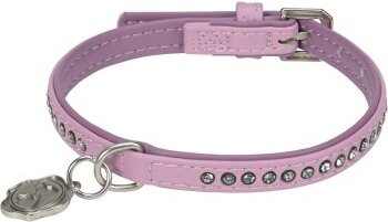 Produktbild von MORE Deluxe Halsband Strass rosa XS