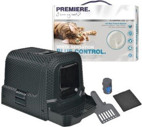 Produktbild von MORE Erstausstattungsset Katzenhygiene grau - 12 l