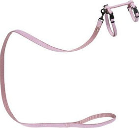 MORE Katzengeschirr Royal mit Leine altrosa – Bild 1 von 2