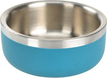 Produktbild von MORE Lifestyle Edelstahlnapf Premier blau 350 ml - 0,35 l