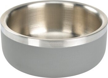 Produktbild von more Lifestyle Edelstahlnapf Premier grau 350 ml - 0,35 l
