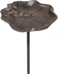 Produktbild von Moritz Vogeltränke Gartenstecker Frosch aus Gusseisen