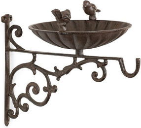 Produktbild von Moritz Vogeltränke mit Wandhalterung braun