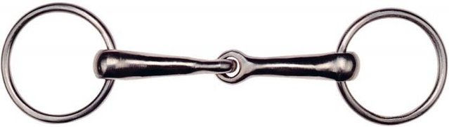 Produktbild von Mors 2 anneaux en acier nickelé pour cheval Feeling Mors