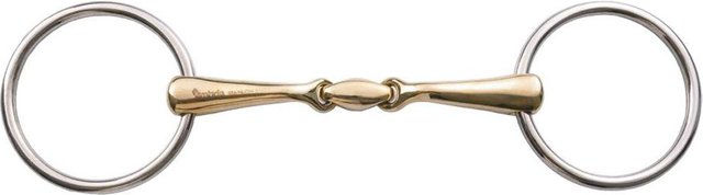 Produktbild von Mors mit 2 Ringen für das gebrochene Pferdemaul Umbria Equitazione