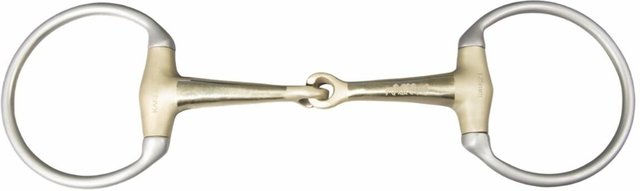 Mors simple brisure pour cheval en deux parties Karlslund 10 x 20 x 3 cm – Bild 1 von 3