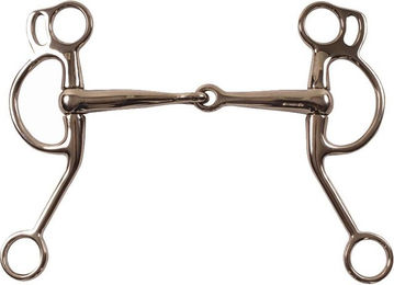 Produktbild von Mors Western mit losen Backen aus rostfreiem Stahl