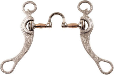 Produktbild von Mors Western Snaffle für korrigierende Aluminium-Pferde Metalab FG