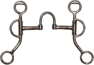 Produktbild von Mors Western-Snaffle für Pferde mit kurzen Backen aus Edelstahl Pool's