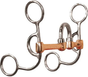 Produktbild von Mors Western-Snapp für Pferde aus rostfreiem Stahl Metalab