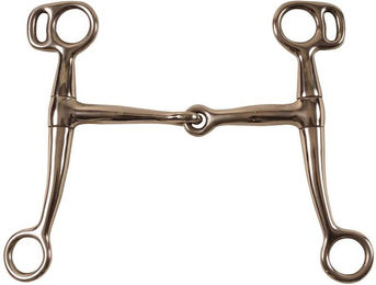 Produktbild von Mors Western-Snapp für Pferde aus rostfreiem Stahl Pool's