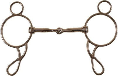 Produktbild von Mors Western-Snapp für Pferde aus rostfreiem Stahl Pool's Gonzales 643