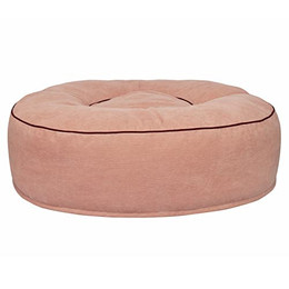 Produktbild von Mr. Cuddles Hundekissen Lilly Rundes Hundebett mit Kord-Bezug Größe M 80cm - 80 cm
