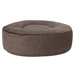 Produktbild von Mr. Cuddles Hundekissen Lilly Rundes Hundebett mit Kord-Bezug Größe M 80cm - 80 cm
