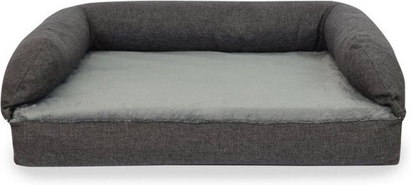 Produktbild von Mr. Cuddles Tierbett Bella Deluxe Orthopädisches Hundebett Grau M 80x55cm