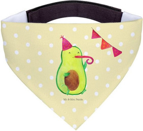 Produktbild von Mr. & Mrs. Panda Hundefliege Avocado Party - Gelb Pastell