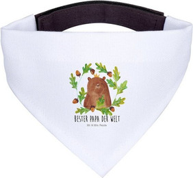 Produktbild von Mr. & Mrs. Panda Hundefliege Bär König - Weiß