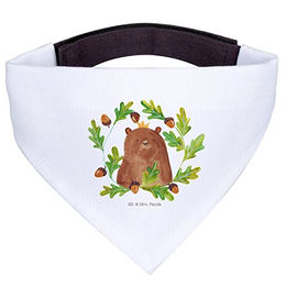 Mr. & Mrs. Panda Hundefliege Bär König - Weiß – Bild 1 von 6