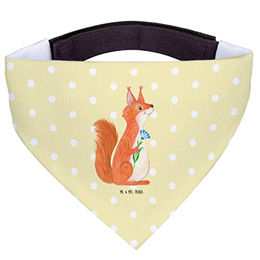 Mr. & Mrs. Panda Hundefliege Eichhörnchen Blume Gelb Pastell – Bild 1 von 6