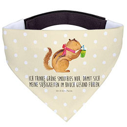 Mr. & Mrs. Panda Hundefliege Eichhörnchen Smoothie Gelb Pastell – Bild 1 von 8