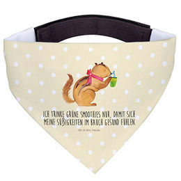 Mr. & Mrs. Panda Hundefliege Eichhörnchen Smoothie Gelb Pastell – Bild 1 von 7