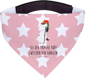 Produktbild von Mr. & Mrs. Panda Hundefliege Einhorn Junge - Rot Pastell