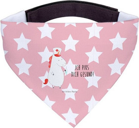 Produktbild von Mr. & Mrs. Panda Hundefliege Einhorn Krankenschwester - Rot Pastell