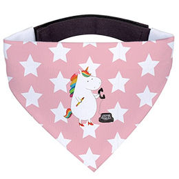 Mr. & Mrs. Panda Hundefliege Einhorn Sekretärin - Rot Pastell – Bild 1 von 6