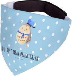 Produktbild von Mr. & Mrs. Panda Hundefliege Eule Matrose - Türkis Pastell