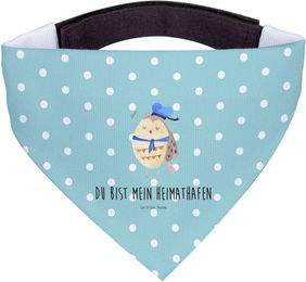 Produktbild von Mr. & Mrs. Panda Hundefliege Eule Matrosen Türkis Pastell