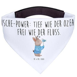 Mr. & Mrs. Panda Hundefliege Fische Astrologie - Weiß – Bild 1 von 7