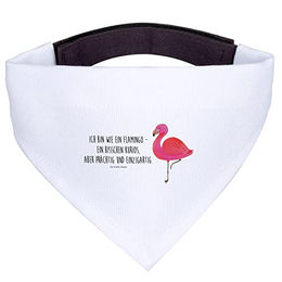 Mr. & Mrs. Panda Hundefliege Flamingo Classic - Weiß – Bild 1 von 6