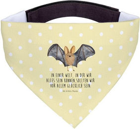 Produktbild von Mr. & Mrs. Panda Hundefliege Fledermaus Flügel Gelb Pastell