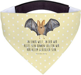 Produktbild von Mr. & Mrs. Panda Hundefliege Fledermaus Flügel Gelb Pastell