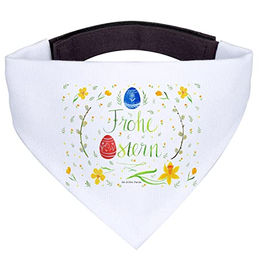 Mr. & Mrs. Panda Hundefliege Frohe Ostern Weiß – Bild 1 von 7