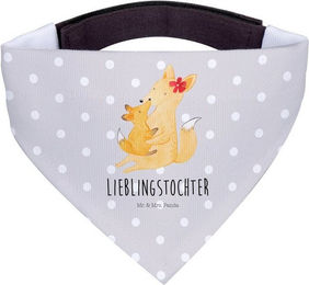 Produktbild von Mr. & Mrs. Panda Hundefliege Fuchs Mama - Grau Pastell