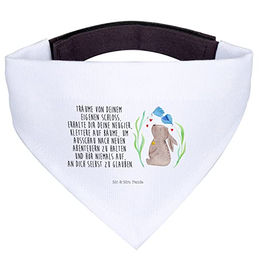 Mr. & Mrs. Panda Hundefliege Hase Blume Weiß – Bild 1 von 6