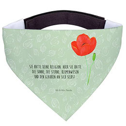 Mr. & Mrs. Panda Hundefliege Mohnblume Blattgrün – Bild 1 von 5