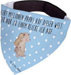 Produktbild von Mr. & Mrs. Panda Hundefliege Papa Bär - Blau Pastell